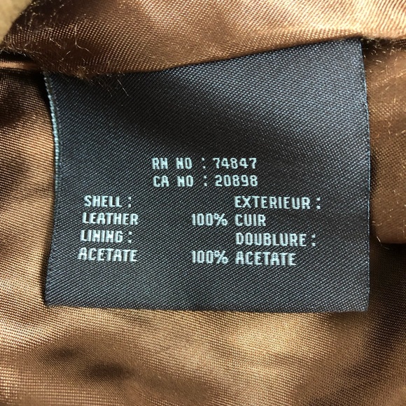 Marc New York Tan Lace Wrapped Leather Jacket XL - Picture 3 of 8